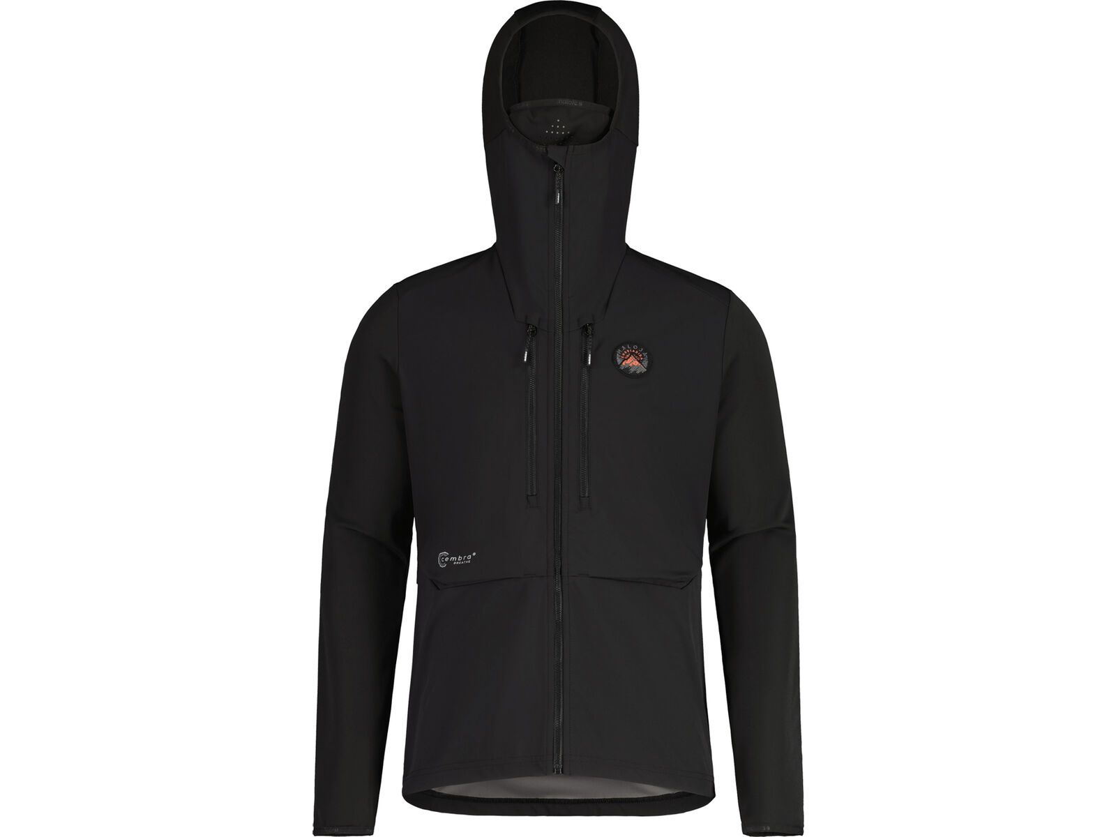 Maloja Ski Touring Hybrid Skitourenjacke für Herren Moonless