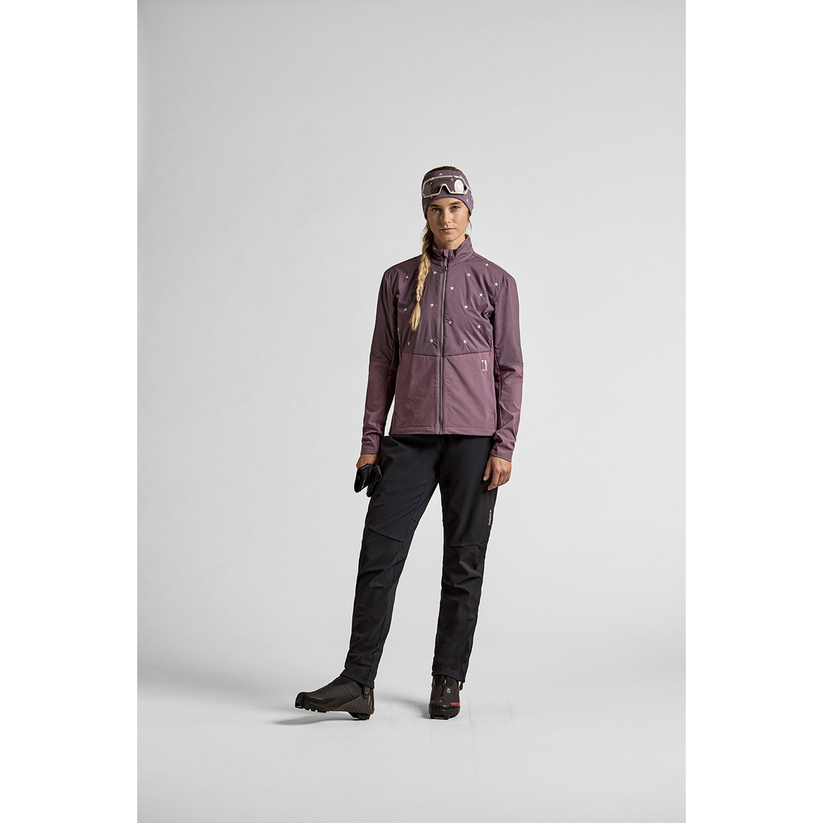 Maloja Nordic Hybrid Jacket Stormy Lilac – Damen Softshelljacke