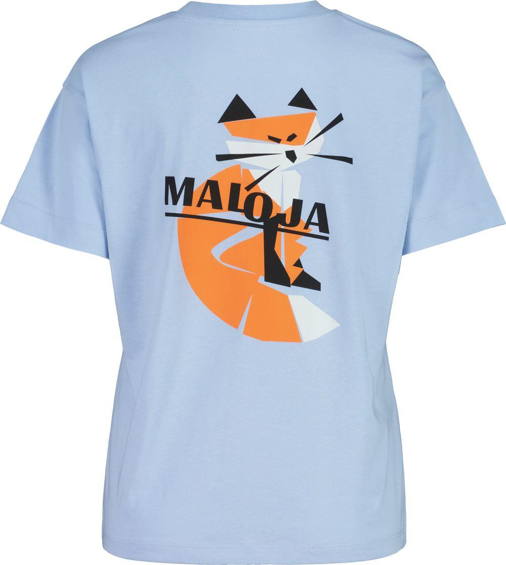 Maloja PinkaM. Damen T-Shirt | Bio-Baumwolle | Vielseitig - Pastel Horizon