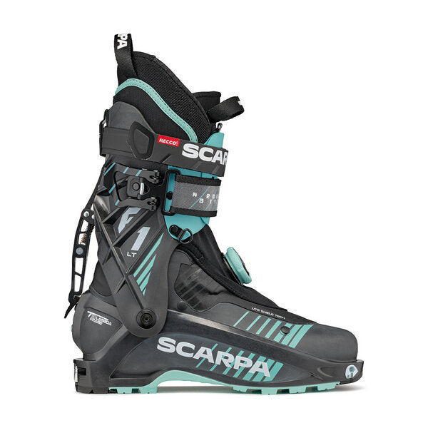 SCARPA F1 LT Wmn Tourenskischuh für Damen - Carbon/Aqua