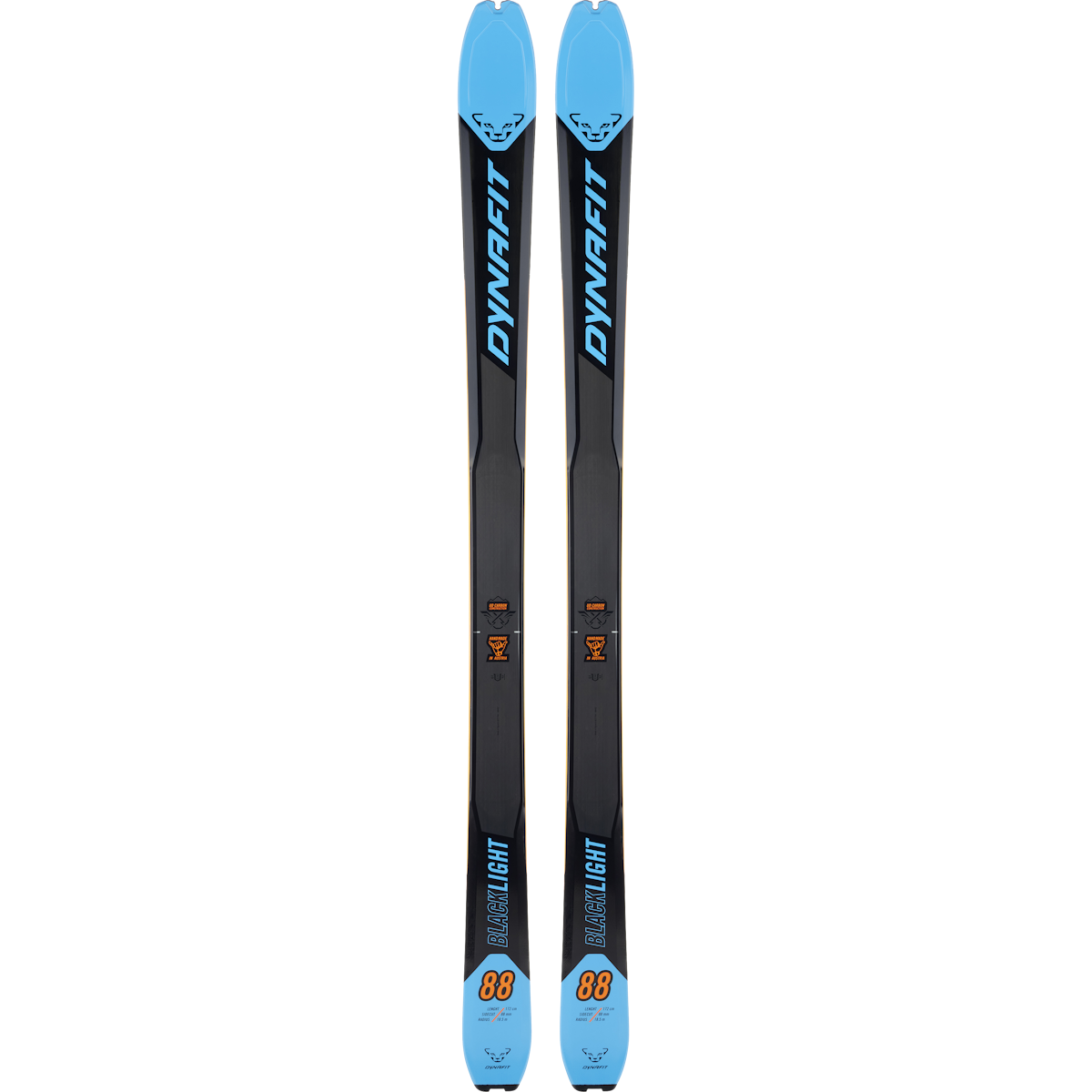 Dynafit Blacklight 88 Ski - Frost Blue/Carbon Black