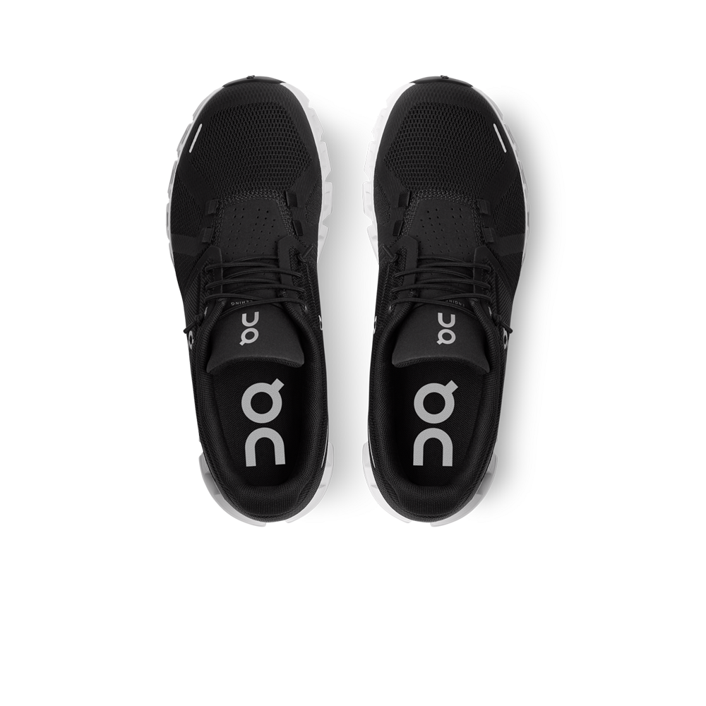 On Running Cloud 5 Herren Freizeitschuh - Black White