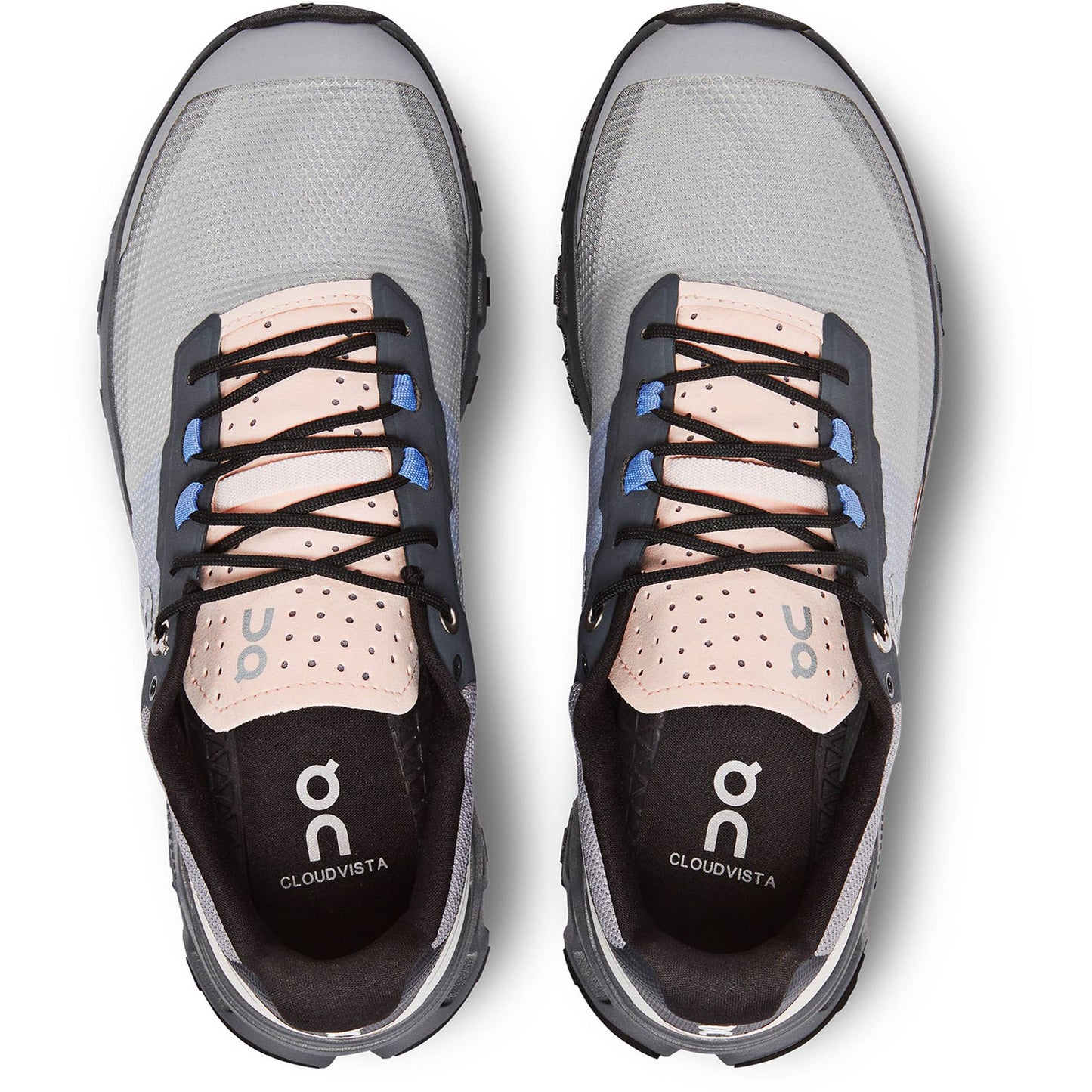 On Cloudvista Damen Trailrunning Schuh - Alloy | Black
