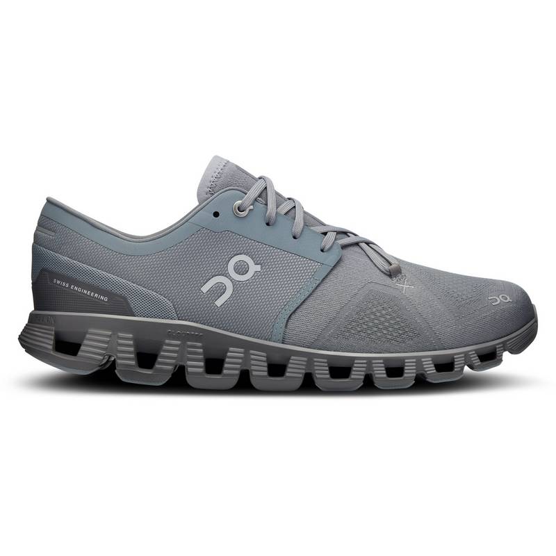 On Running Cloud X 3 Men Mist | Rock