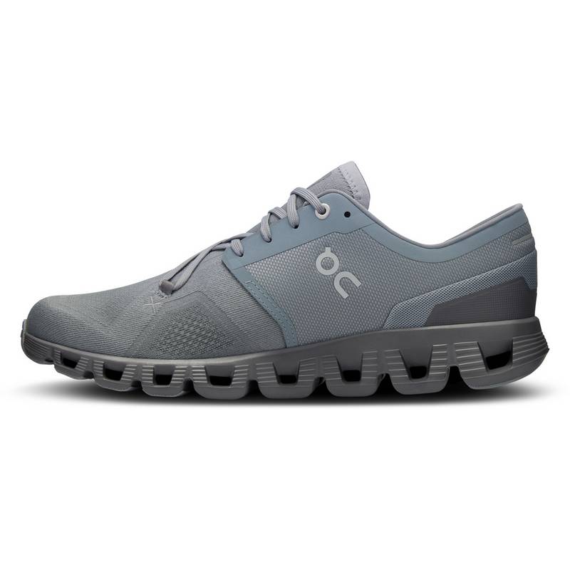 On Running Cloud X 3 Men Mist | Rock
