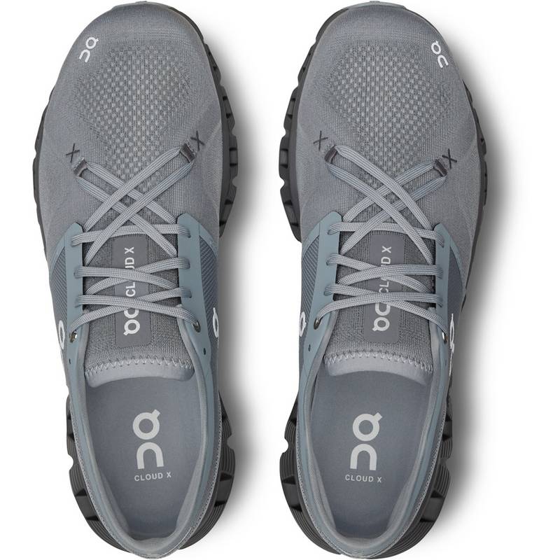 On Running Cloud X 3 Men Mist | Rock