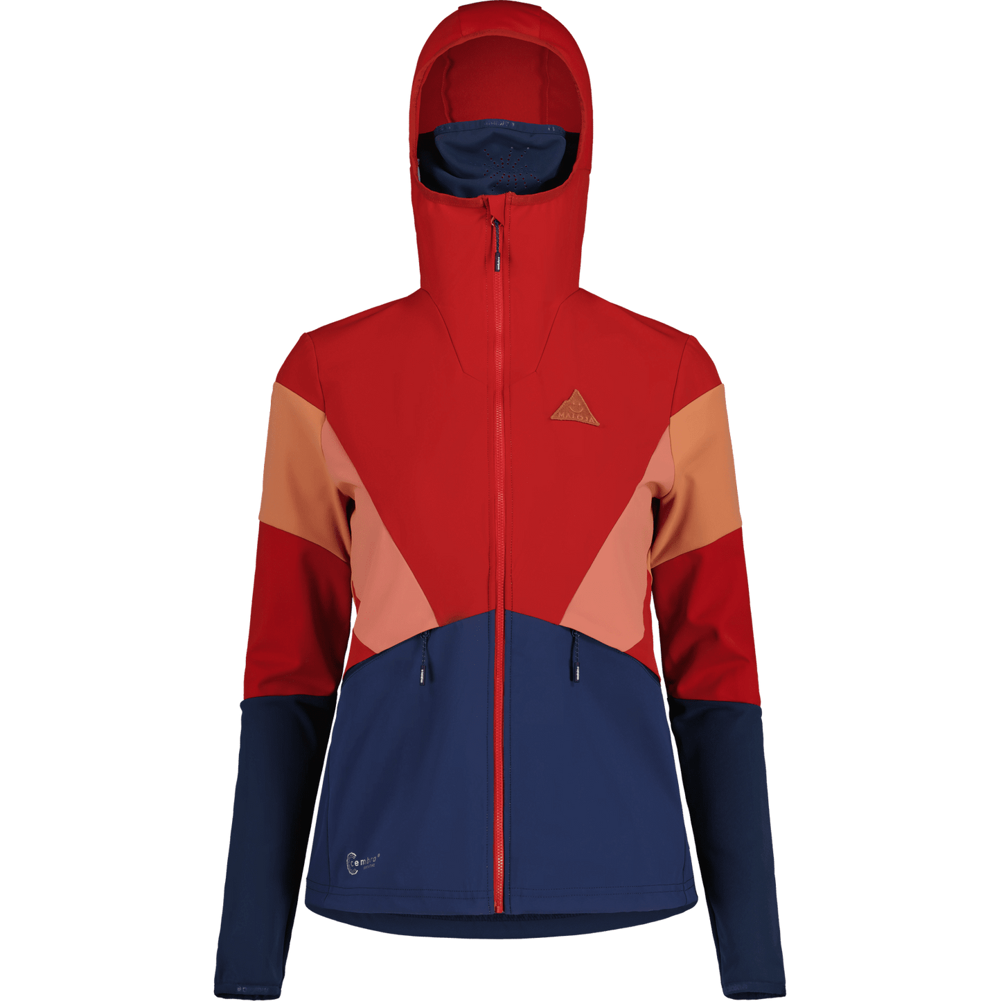 Maloja FronebenM. Hybrid Damen Jacke deep-sunset-multi