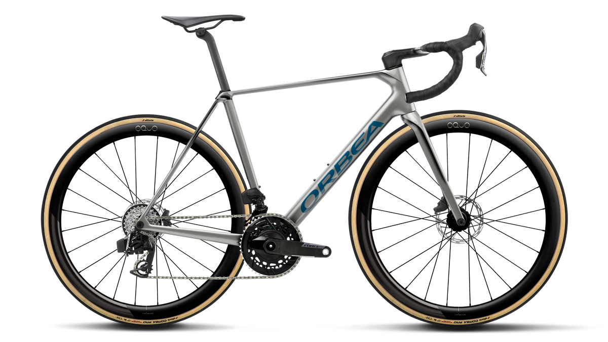 Orbea Orca M21eLTD PWR Spark Silver/Titain Grey – Carbon-Rennrad