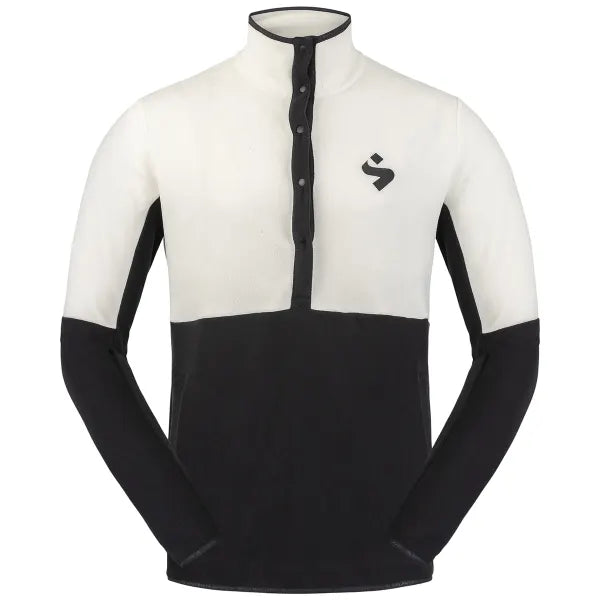 Sweet Protection Herren Fleece Pullover - Sportliche Wärme & Komfort in Weiß & Schwarz