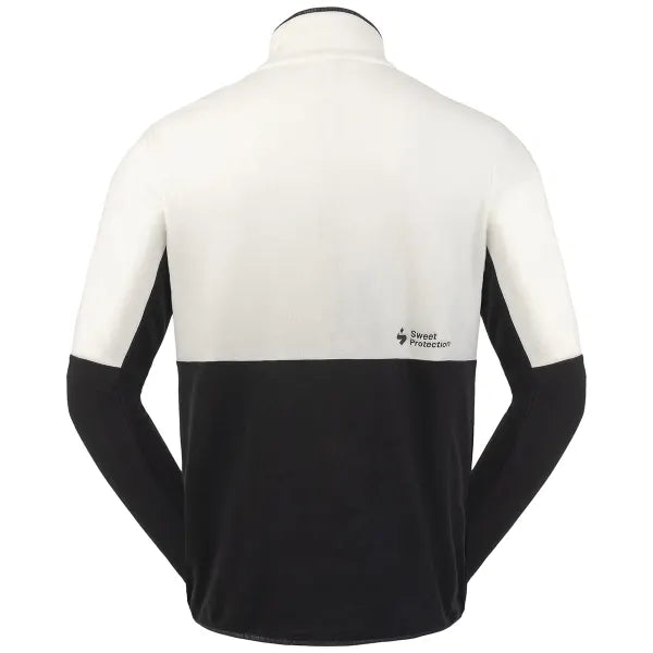 Sweet Protection Herren Fleece Pullover - Sportliche Wärme & Komfort in Weiß & Schwarz