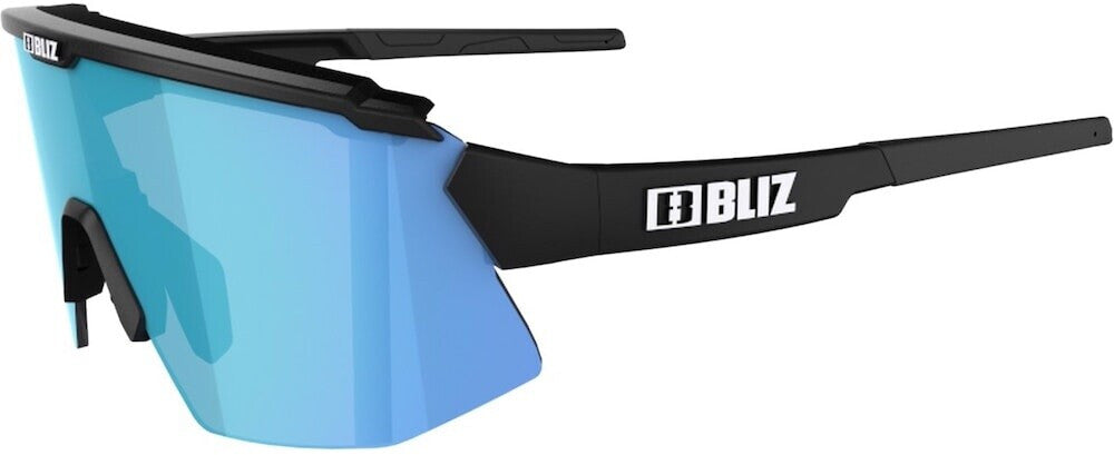 Bliz Breeze Matt Black Brown W Blue Multi – Sportbrille für High-Speed-Aktivitäten - Pöllner Sports