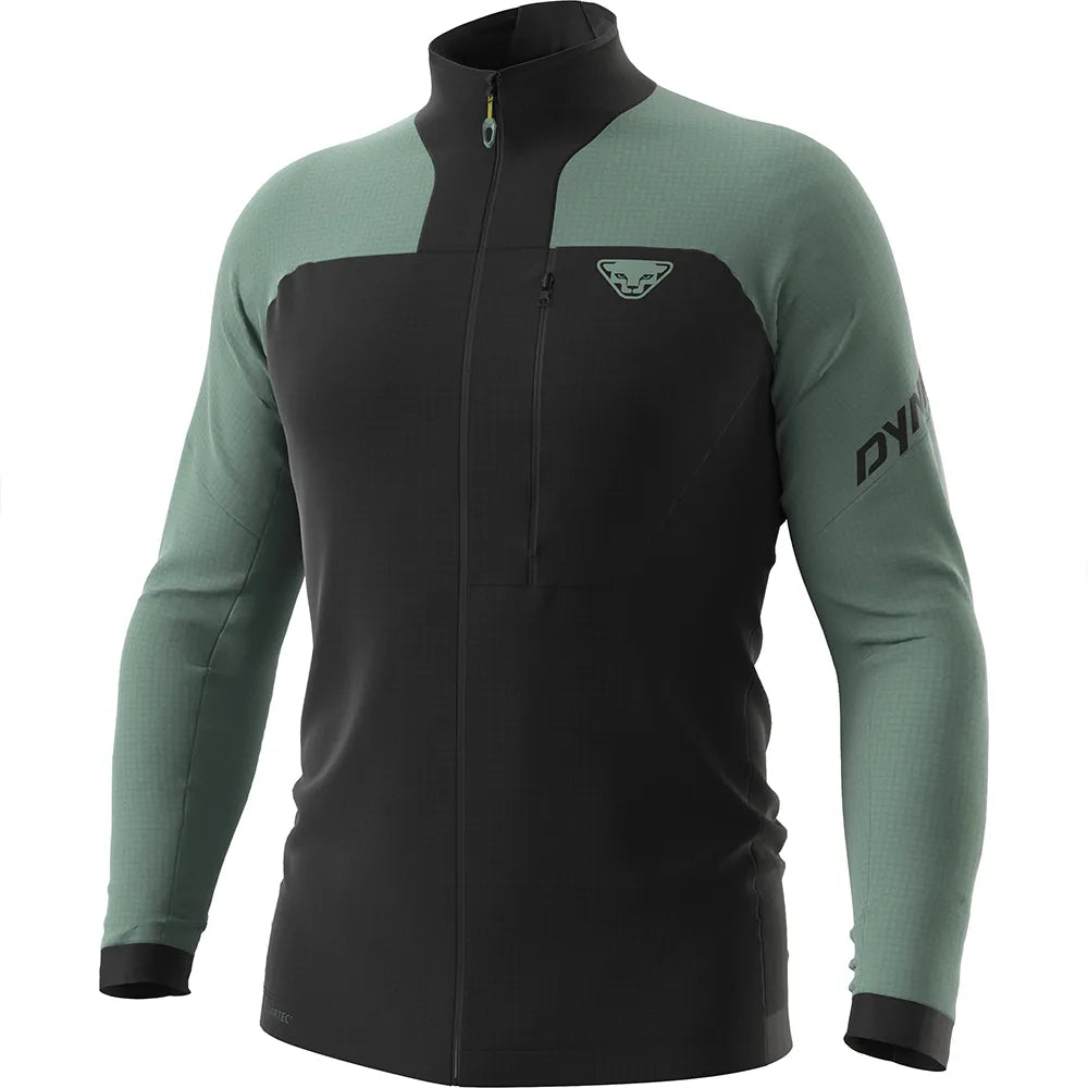 Dynafit Speed PTC Jacke Herren | Polartec® Power Grid™ | Leichtes Fleece - atlantic