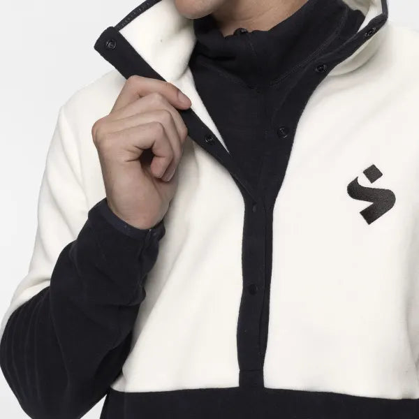 Sweet Protection Herren Fleece Pullover - Sportliche Wärme & Komfort in Weiß & Schwarz