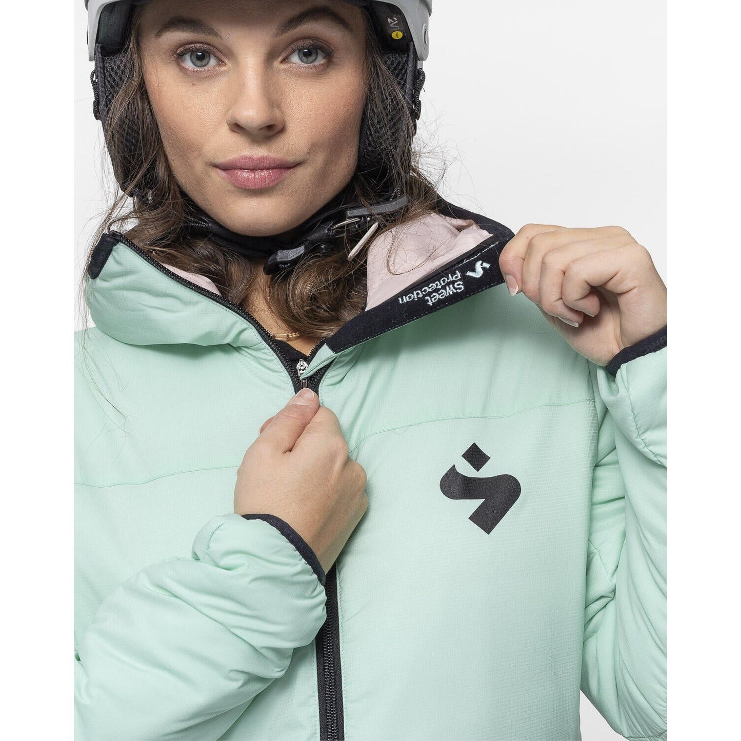 Sweet Protection Crusader Primaloft Damenjacke - Turquoise | Hochwertige Isolierung für Outdoor-Aktivitäten
