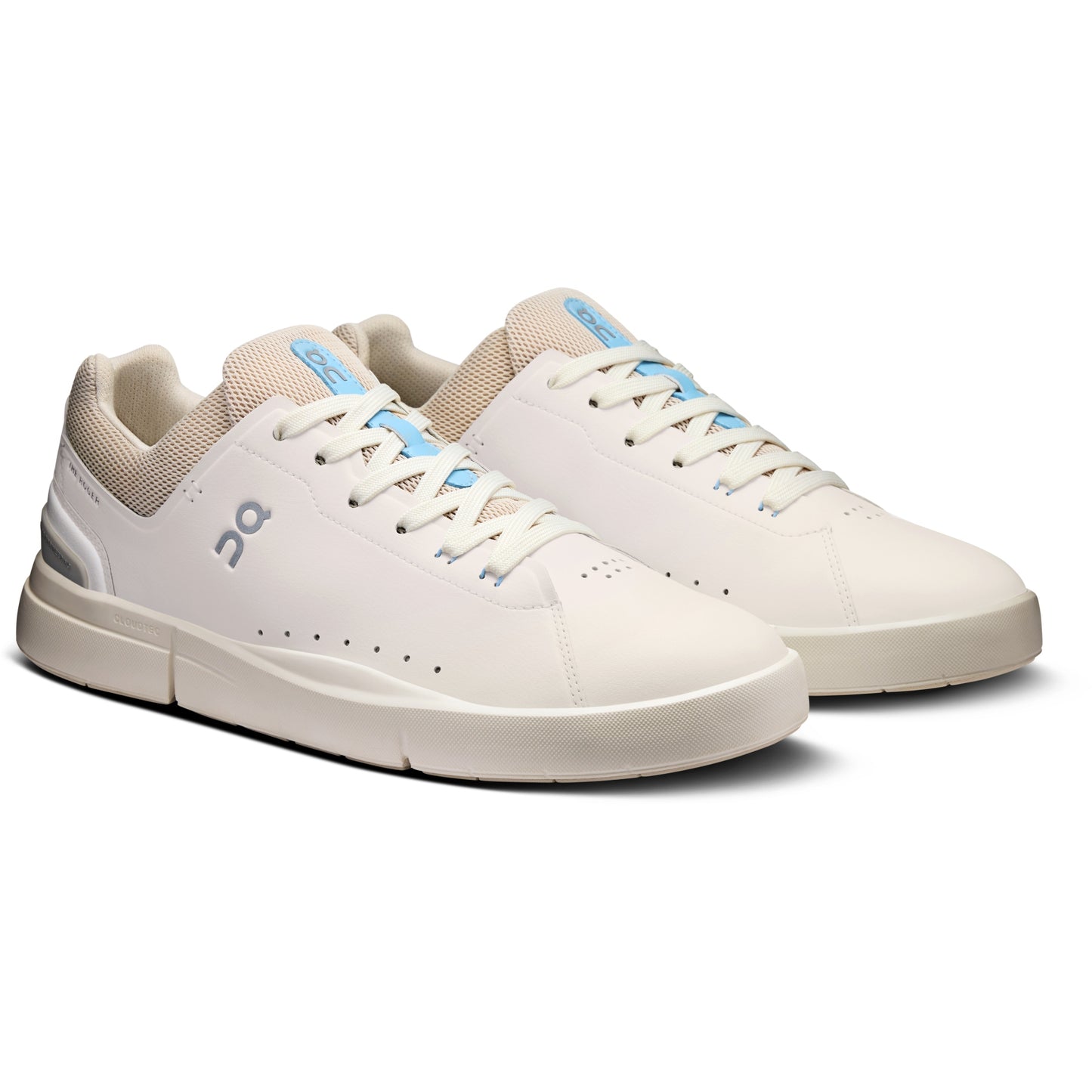On Running THE ROGER Advantage 2 Damen Freizeitschuh - White | Sand