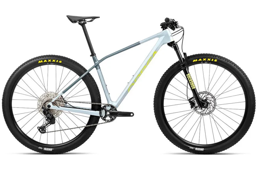 Orbea Alma M50 Hardtail-MTB Halo Silver Shark Grey – Carbon XC-Bike - Pöllner Sports