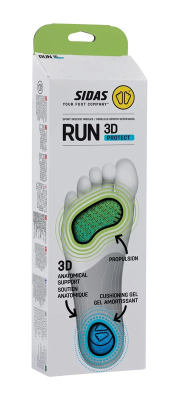 SIDAS Run 3D Protect – Einlegesohle - Pöllner Sports