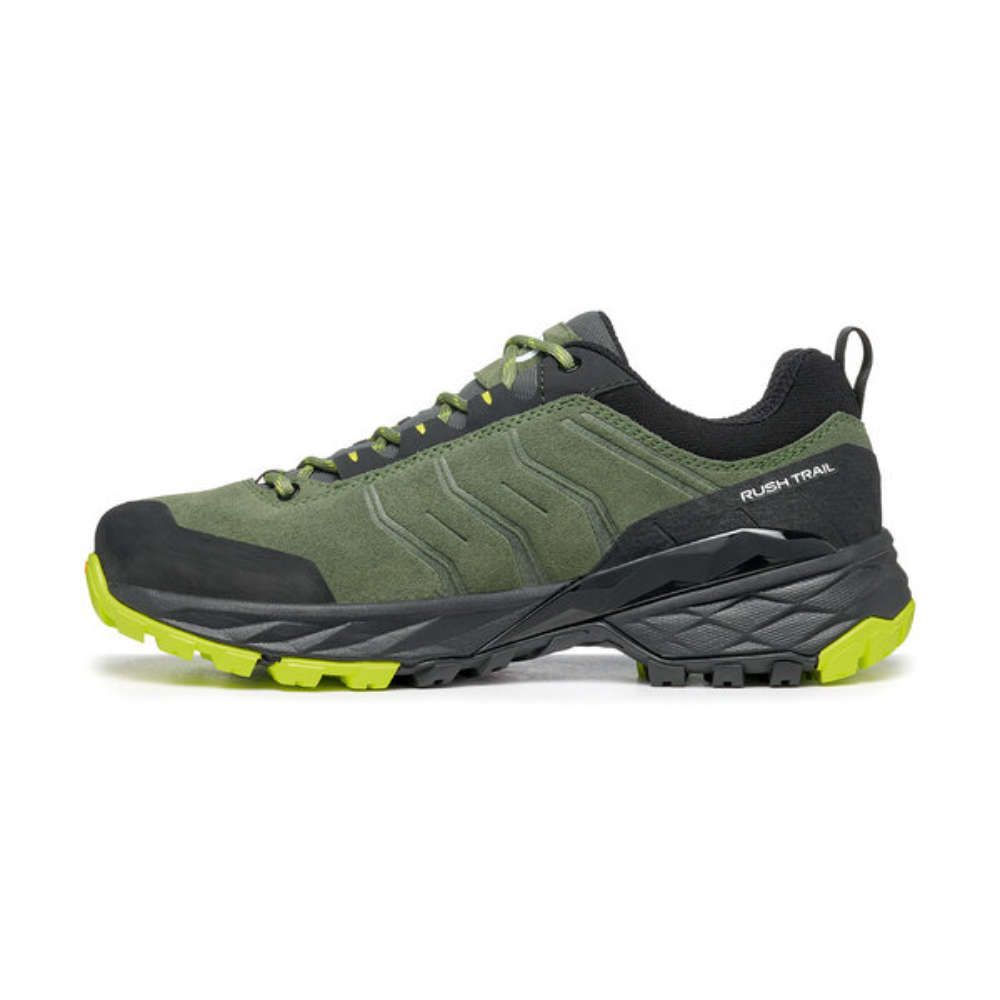 Scarpa Rush Trail GTX Women Birch/Sunny Lime: Leichter Trailrunning-Schuh mit GORE-TEX