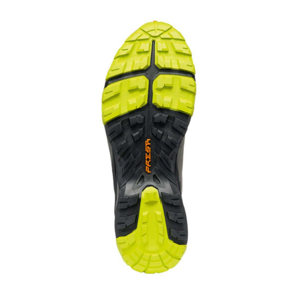 Scarpa Rush Trail GTX Women Birch/Sunny Lime: Leichter Trailrunning-Schuh mit GORE-TEX