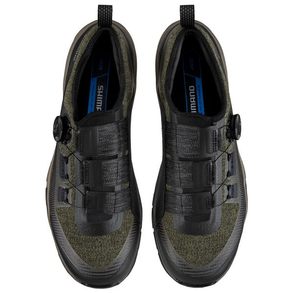 Shimano EX700 Olive Unisex SPD-Schuh – MTB-Performance mit BOA L6 Verschluss & ULTREAD EX-Sohle