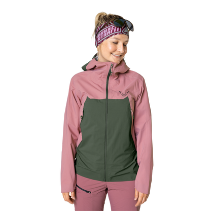 Dynafit Transalper 3L Damenjacke Dark Rose – Hardshelljacke - Pöllner Sports