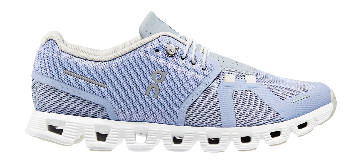 On Cloud 5 – Damen Sneaker Nimbus Alloy – Alltag & Reisen