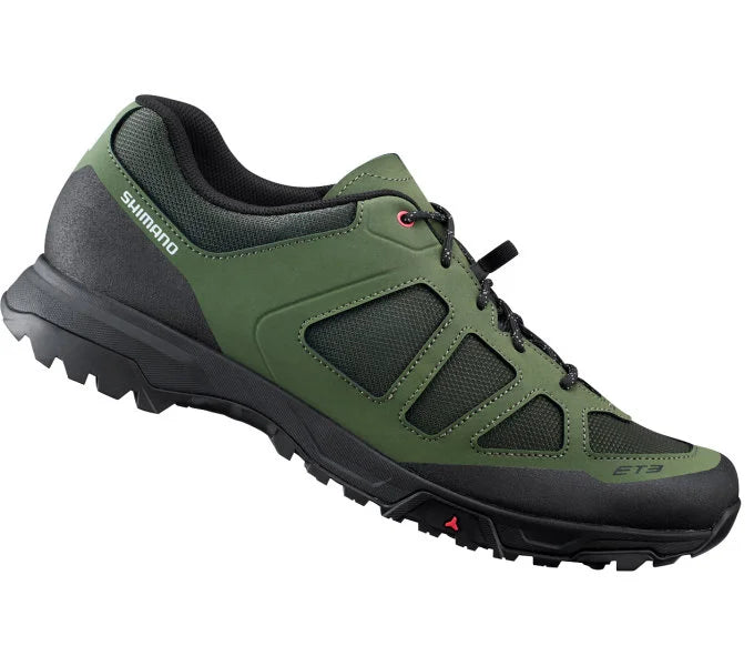 Shimano SH-ET3E E-Bike Schuhe Unisex mit Schnürung | Grün - Pöllner Sports