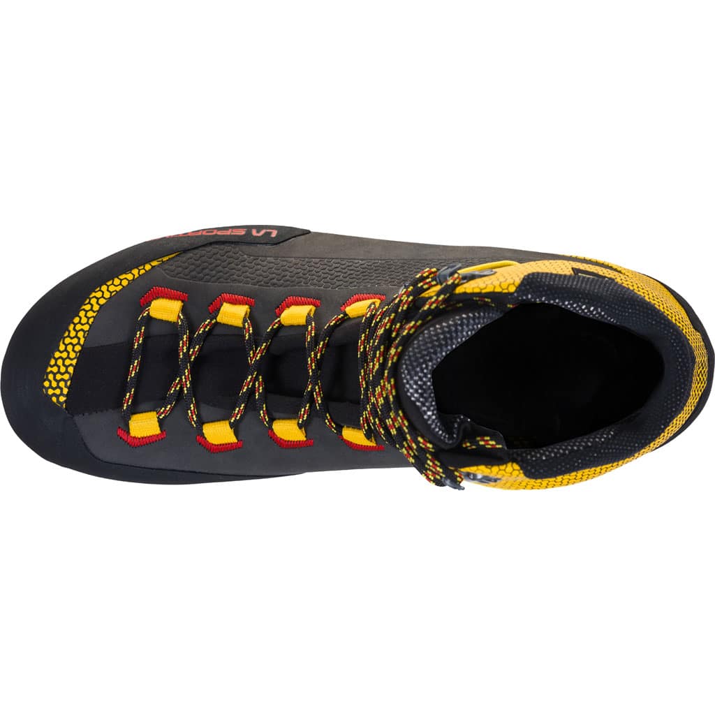 La Sportiva Trango Tech Leather GTX – Bergschuhe Black/Yellow