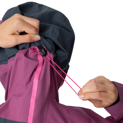 Dynafit Transalper 3L Damenjacke Dark Rose – Hardshelljacke - Pöllner Sports