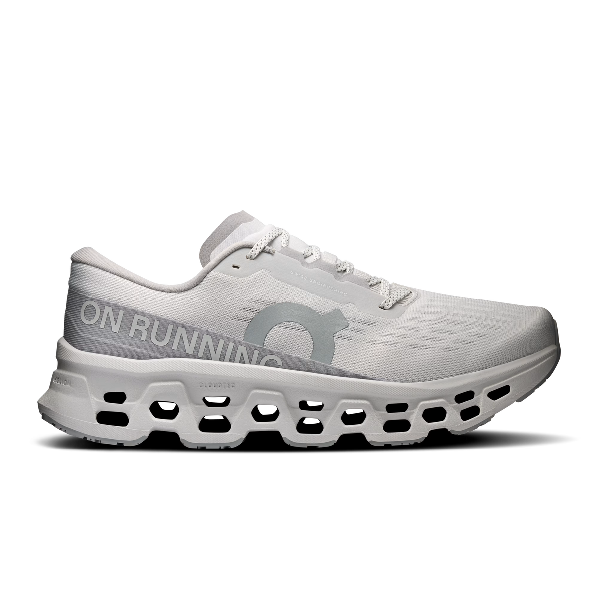 On Cloudmonster 3 Wolf/Wolf – Herren Straßenlaufschuh mit CloudTec