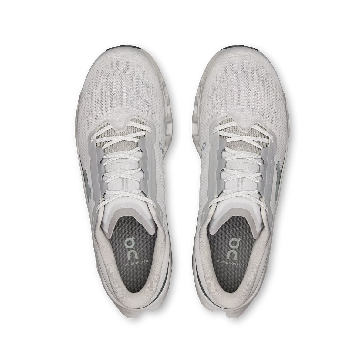 On Cloudmonster 3 Wolf/Wolf – Herren Straßenlaufschuh mit CloudTec