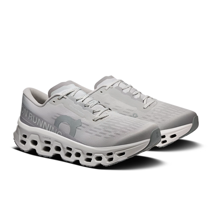 On Cloudmonster 3 Wolf/Wolf – Herren Straßenlaufschuh mit CloudTec