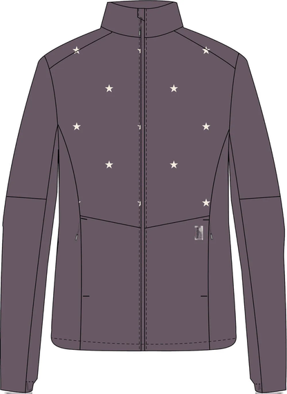 Maloja Nordic Hybrid Jacket Stormy Lilac – Damen Softshelljacke