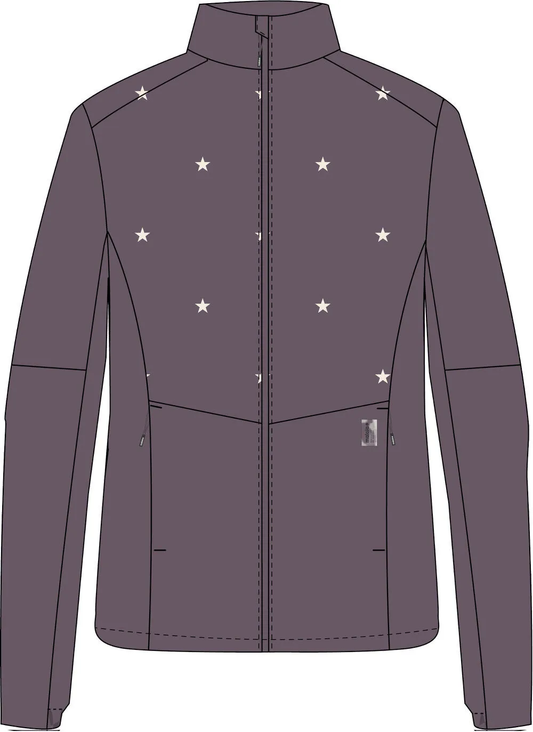 Maloja Nordic Hybrid Jacket Stormy Lilac – Damen Softshelljacke