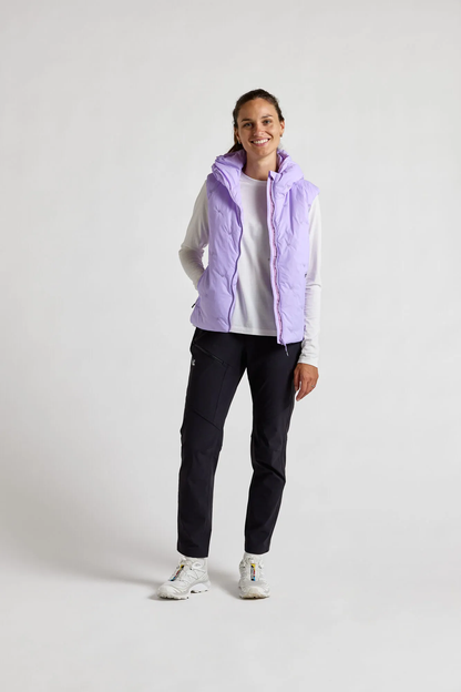 Maloja LurisiaM. Alpine Puffer Vest Summer Sky – Damen Wattierungsweste
