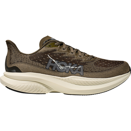 HOKA Mach 6 Antique Olive/Truffle Salt – Herren Laufschuh