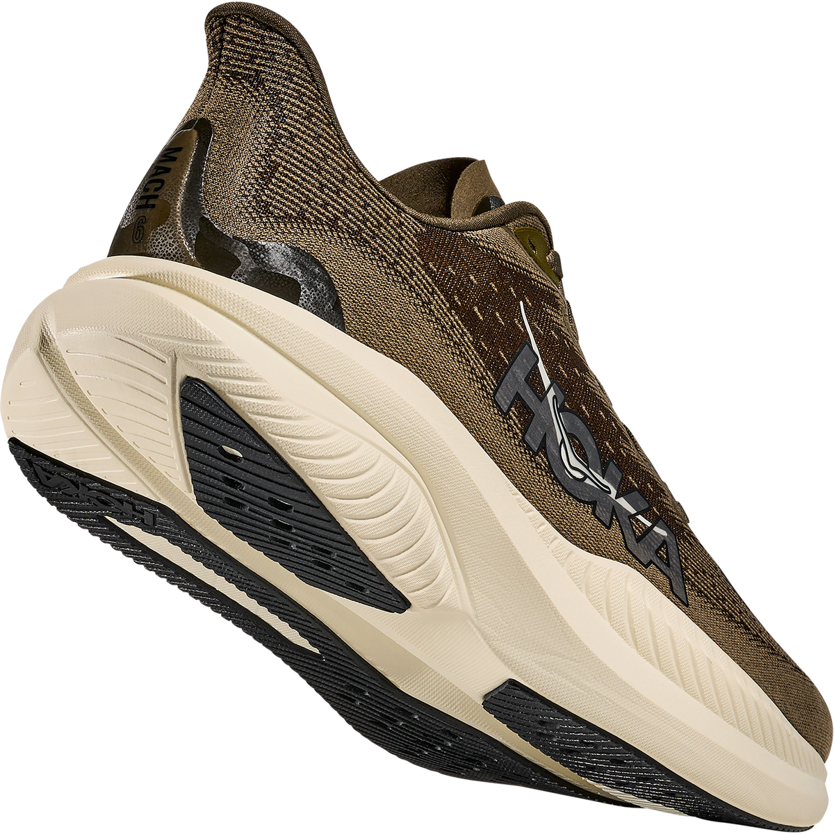 HOKA Mach 6 Antique Olive/Truffle Salt – Herren Laufschuh