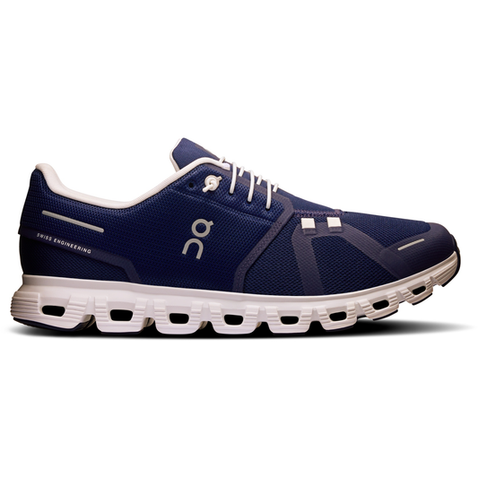 On Cloud 6 Midnight | White – Herren Freizeitschuh