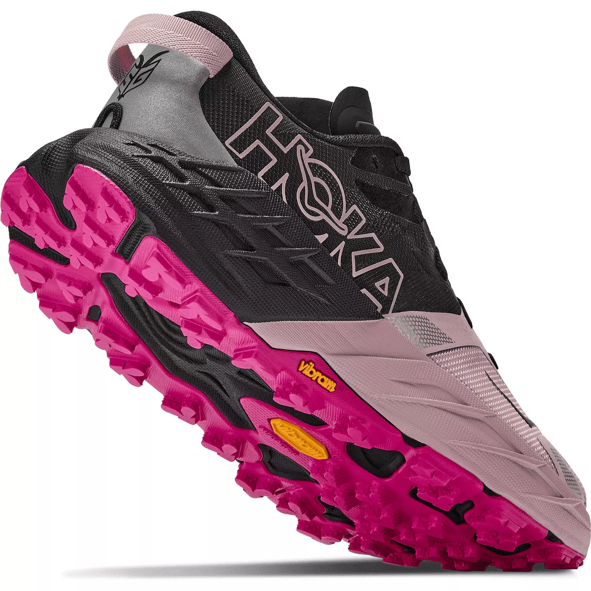 Hoka Speedgoat 7 Black/Pink Opal – Damen Trailrunning-Schuh