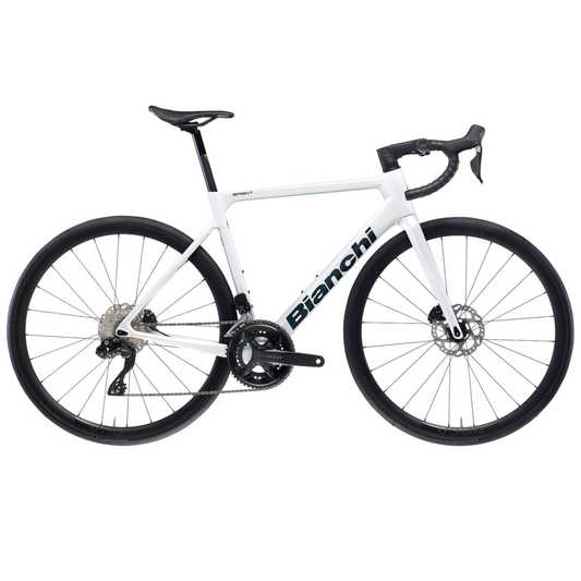 Bianchi Sprint ICR 105 Di2 White/Copper Full Glossy – Carbon-Rennrad - Pöllner Sports