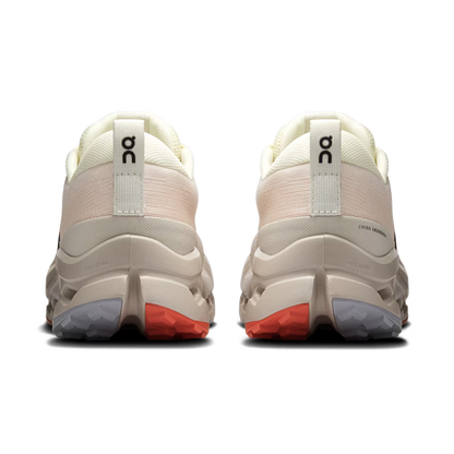 On Cloudsurfer Trail 2 W Ivory | Salmon – Laufschuh für Damen