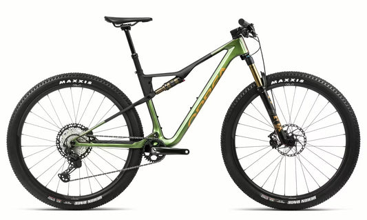 Orbea Oiz M30 M – Carbon-Cross-Country-MTB Chameleon Goblin Green/Black – 120 mm Federweg