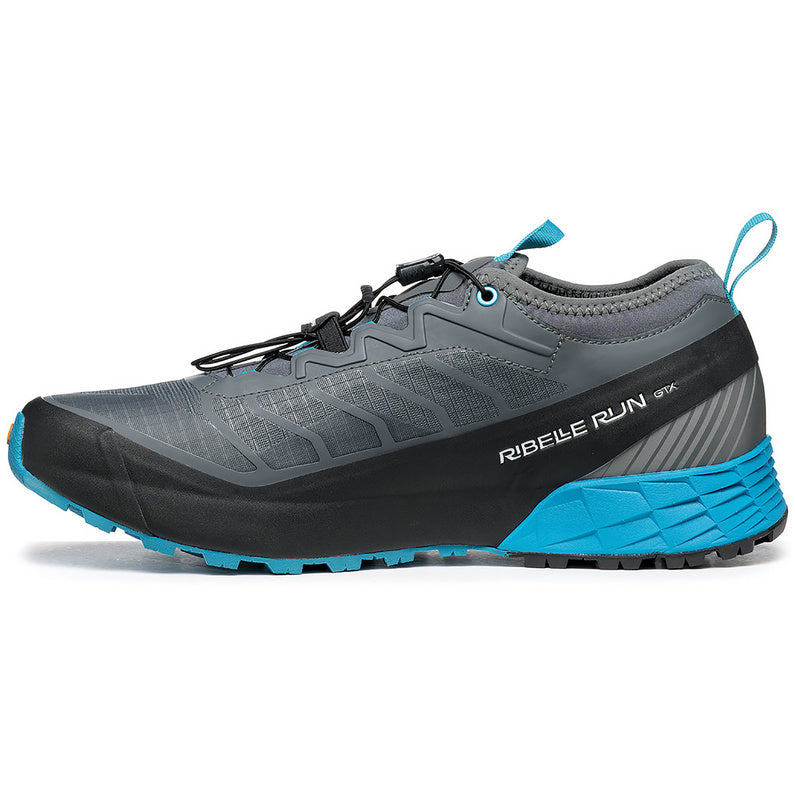 Scarpa Ribelle Run GTX Anthracite/Lakeblue | Wasserdichter High-Performance Trailrunning-Schuh