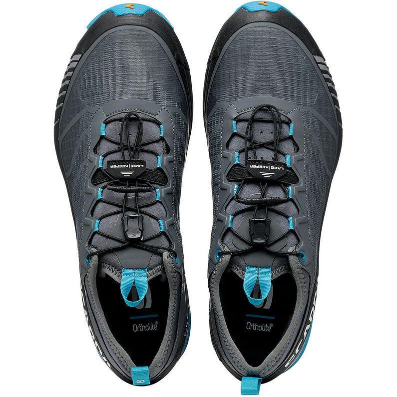 Scarpa Ribelle Run GTX Anthracite/Lakeblue | Wasserdichter High-Performance Trailrunning-Schuh