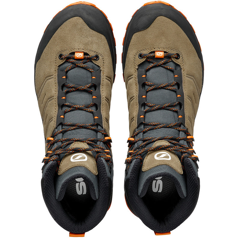 Scarpa Rush Trek GTX Desert/Mango | Vielseitiger Wanderschuh für anspruchsvolle Trails