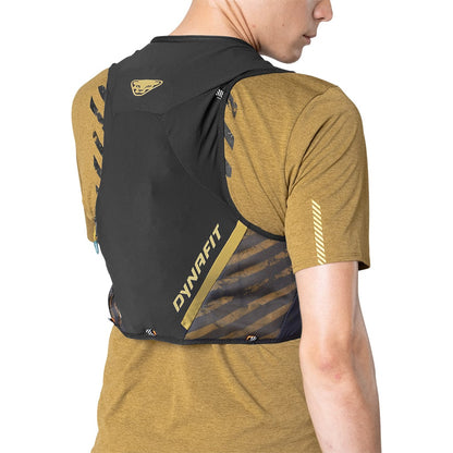 Dynafit Trail 6 Vest – Trailrunning-Laufweste Black Out/Tobacco – 6 L Volumen & leichte Materialkonstruktion