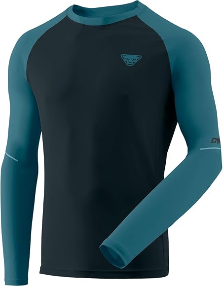 Dynafit Alpine Pro M L/S Tee | Funktionelles Langarmshirt für Herren | Blueberry STORM BLUE