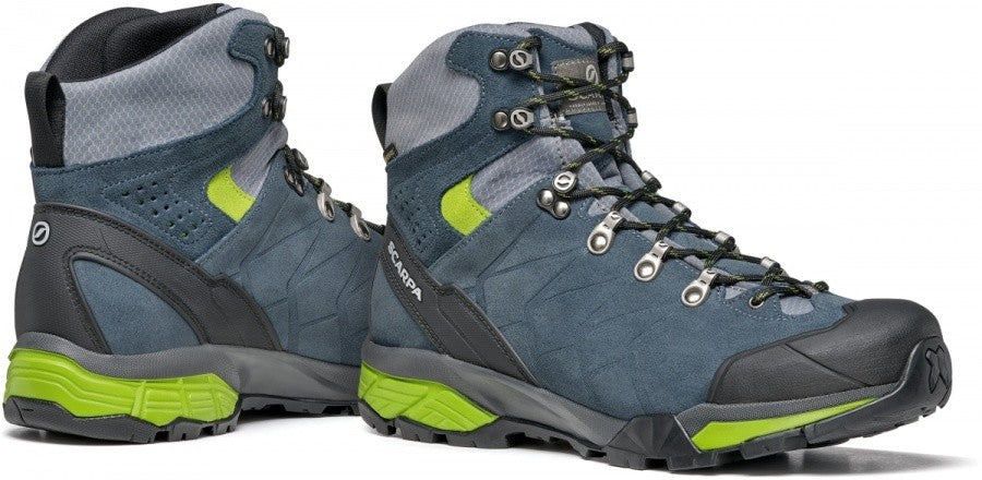 Scarpa ZG Trek GTX Ottanio/Spring | Robuster Wanderschuh für anspruchsvolle Touren