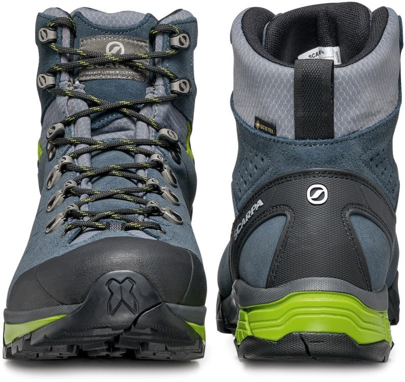 Scarpa ZG Trek GTX Ottanio/Spring | Robuster Wanderschuh für anspruchsvolle Touren