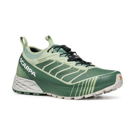 Scarpa Ribelle Run GTX Women | Wasserdichter Trailrunning-Schuh in Mineral Green/Gray